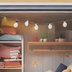 Storage Unit Decorated like a home